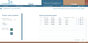 Facturation d'une session d'ostéopathie et historique