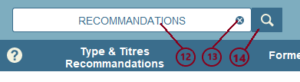 Schema 6 : recommandations