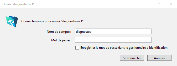 Compte demo du logiciel Diagnosteo