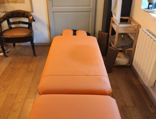 Retapisser sa table d&rsquo;ostéopathie chauffante